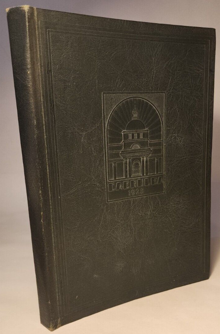 1928 LONG BEACH POLY HIGH SCHOOL YEARBOOK 'CAERULEA' LONG BEACH, CA