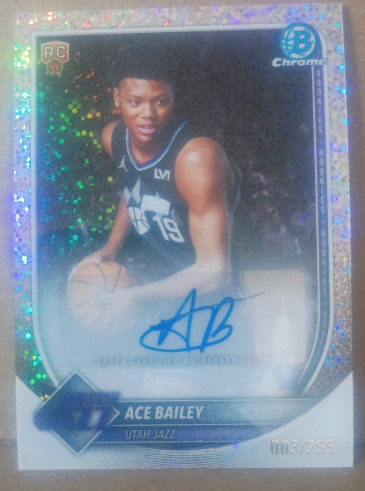 🔥2025 Ace Bailey Auto /299, Red Rookie,🔥 🔥2025 Ace Bailey Auto /299, Red Rookie,🔥