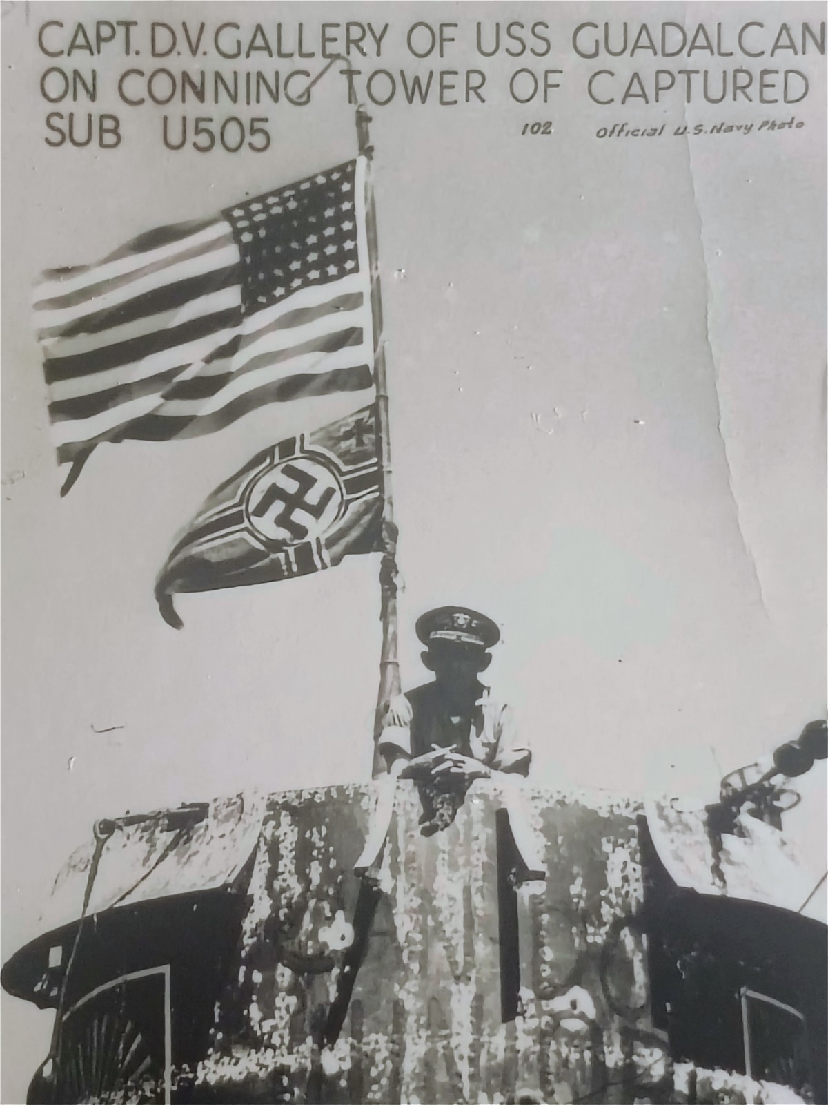 Vintage WWII Captured German Sub U505 Photographs Lot Of Four Vintage WWII Captured German Sub U505 Photographs Lot Of Four
