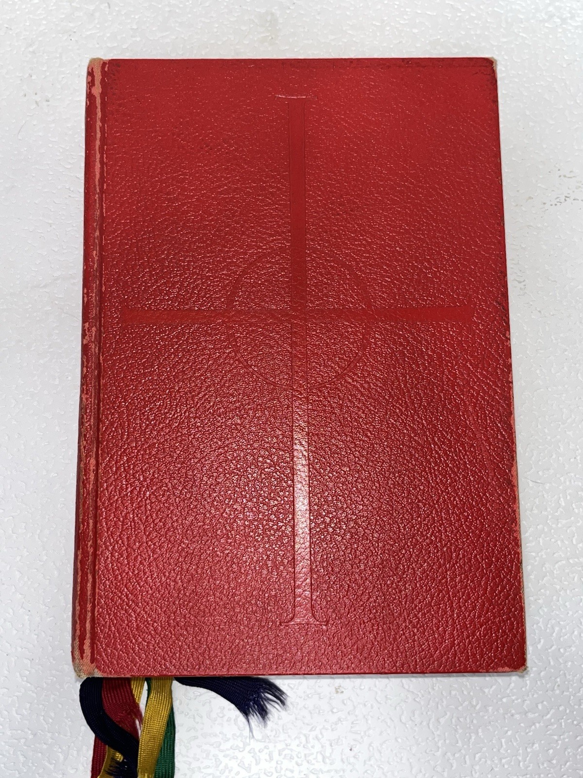 Benziger Brothers Roman Missal Large Red Hardcover with Multicolor Ribbons