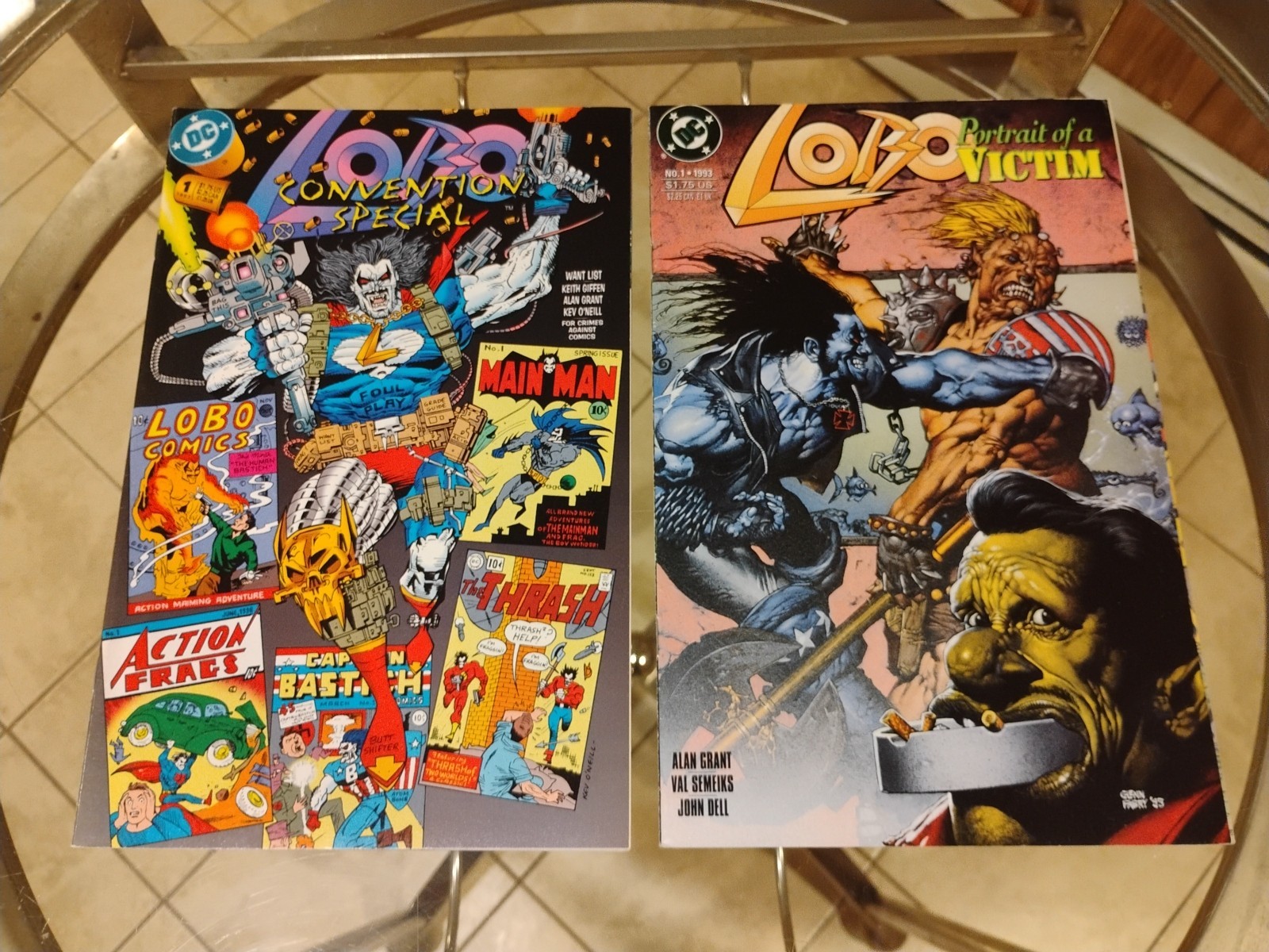 Lobo Convention Special #1 / Portrait of A Victim #1 (DC 1993) Alan Grant