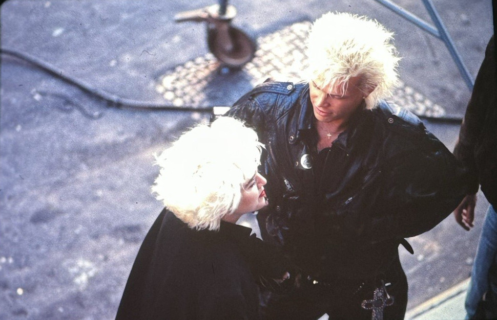Billy Idol And Madonna Photo Transparency Original Positive 35mm Press Promotion
