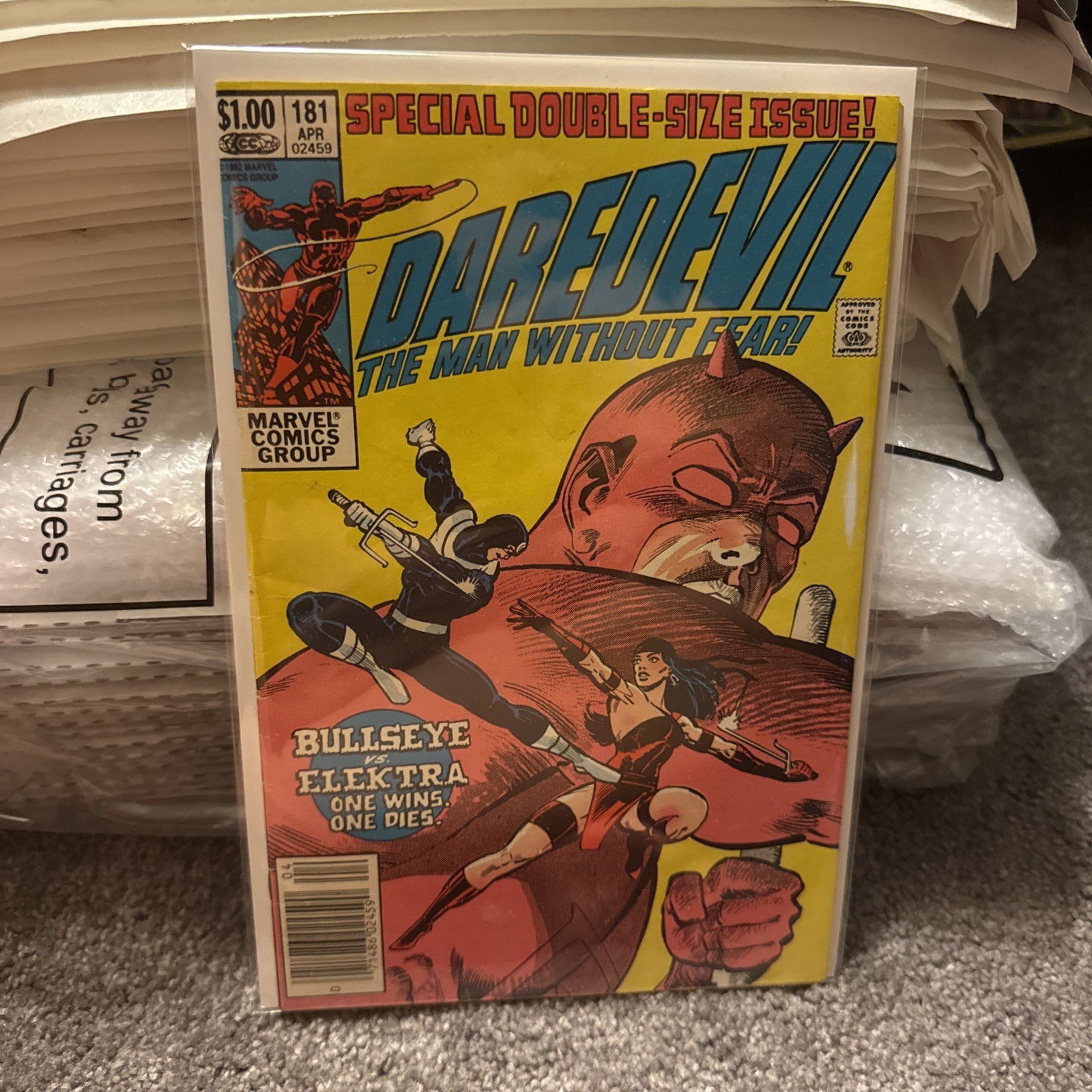 Daredevil 181 / Death of Elektra / 1982 / Newsstand