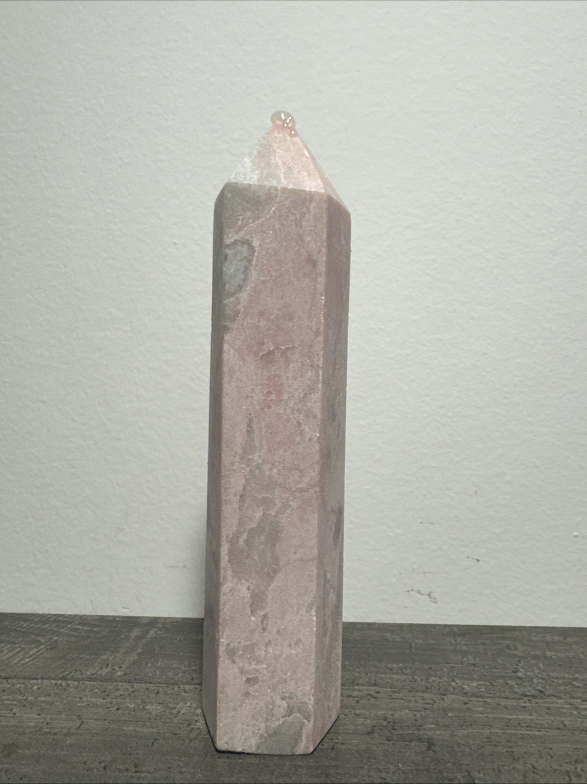 Pink Opal Crystal Tower 496 Grams 7” Pink Opal Crystal Tower 496 Grams 7”