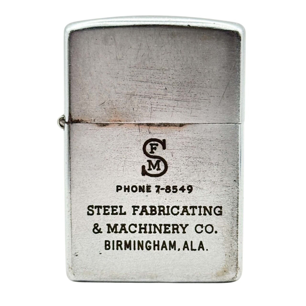 1953-1954 Zippo Steel Fabricating & Machinery Co Birmingham Lighter 1953-1954 Zippo Steel Fabricating & Machinery Co Birmingham Lighter