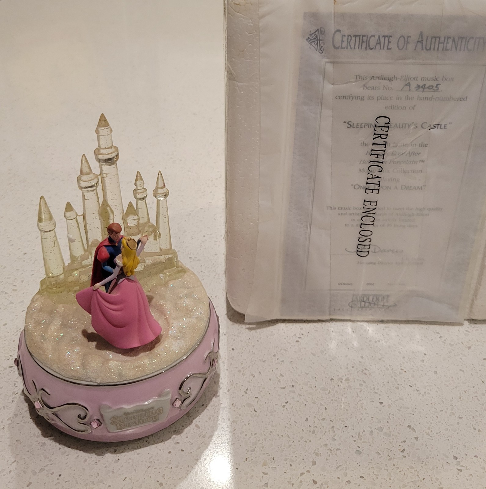 Ardleigh Elliott Disney Sleeping Beauty's Castle Happily Ever After Music Box