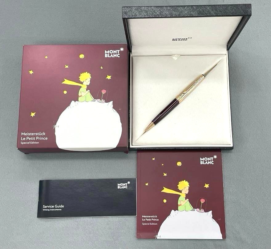 [Exc+5 w/Box] MONTBLANC Le petit Prince Meisterstück Doué Classiqu Ballpoint pen