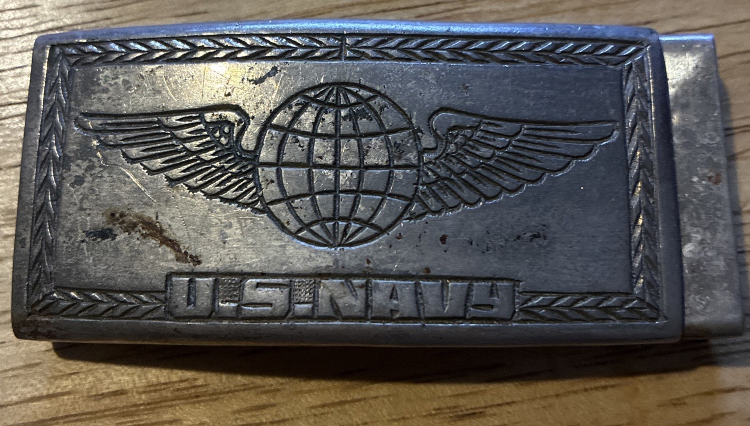 US Navy Aviation Belt Buckle aviation electricians mate belt buckle