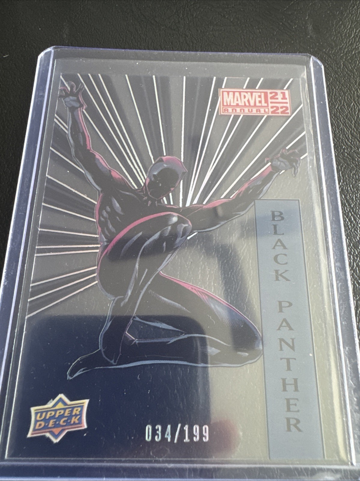 2021-22 UD Marvel Annual Black Panther Suspended Animation 25/199 #42 Tier 3 2021-22 UD Marvel Annual Black Panther Suspended Animation 25/199 #42 Tier 3