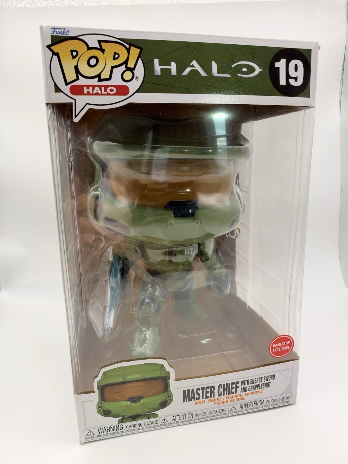 Funko Pop Halo Master Chief #19 Jumbo 10\