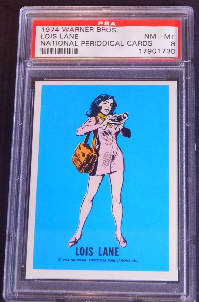 Vintage 1974 WARNER BROS Wonder Bread DC NATIONAL PERIODICAL Lois Lane PSA 8