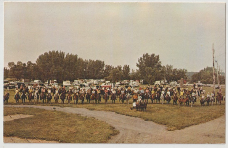 50 SOME TRAIL RIDERS Horse Postcard ORTONVILLE MINNESOTA 50 SOME TRAIL RIDERS Horse Postcard ORTONVILLE MINNESOTA