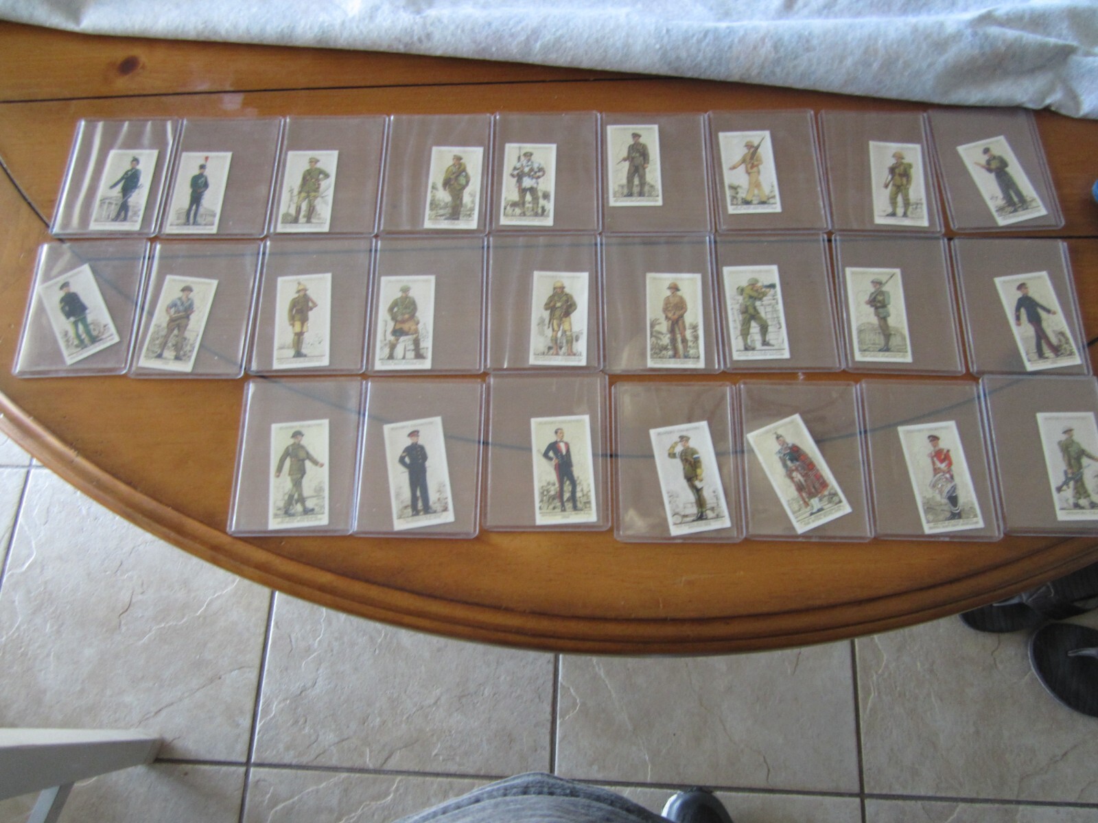 Players Cigarette Cards Uniforms of the Territorial Army 1939 Half Set 26-50