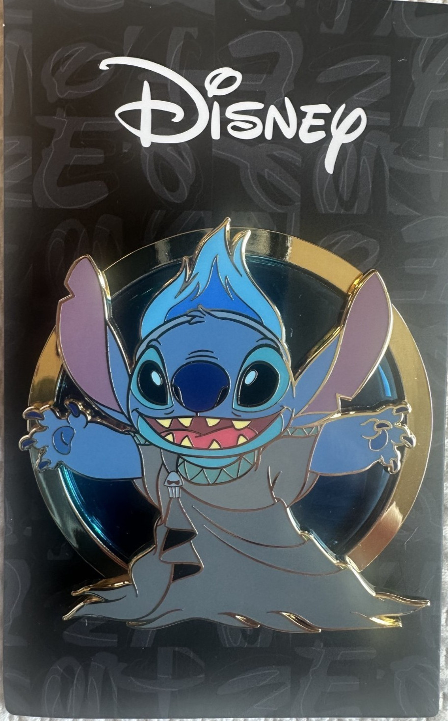 PinAPalooza - Stitch as Hades - Intrusion Series - Stained Glass-LE 300