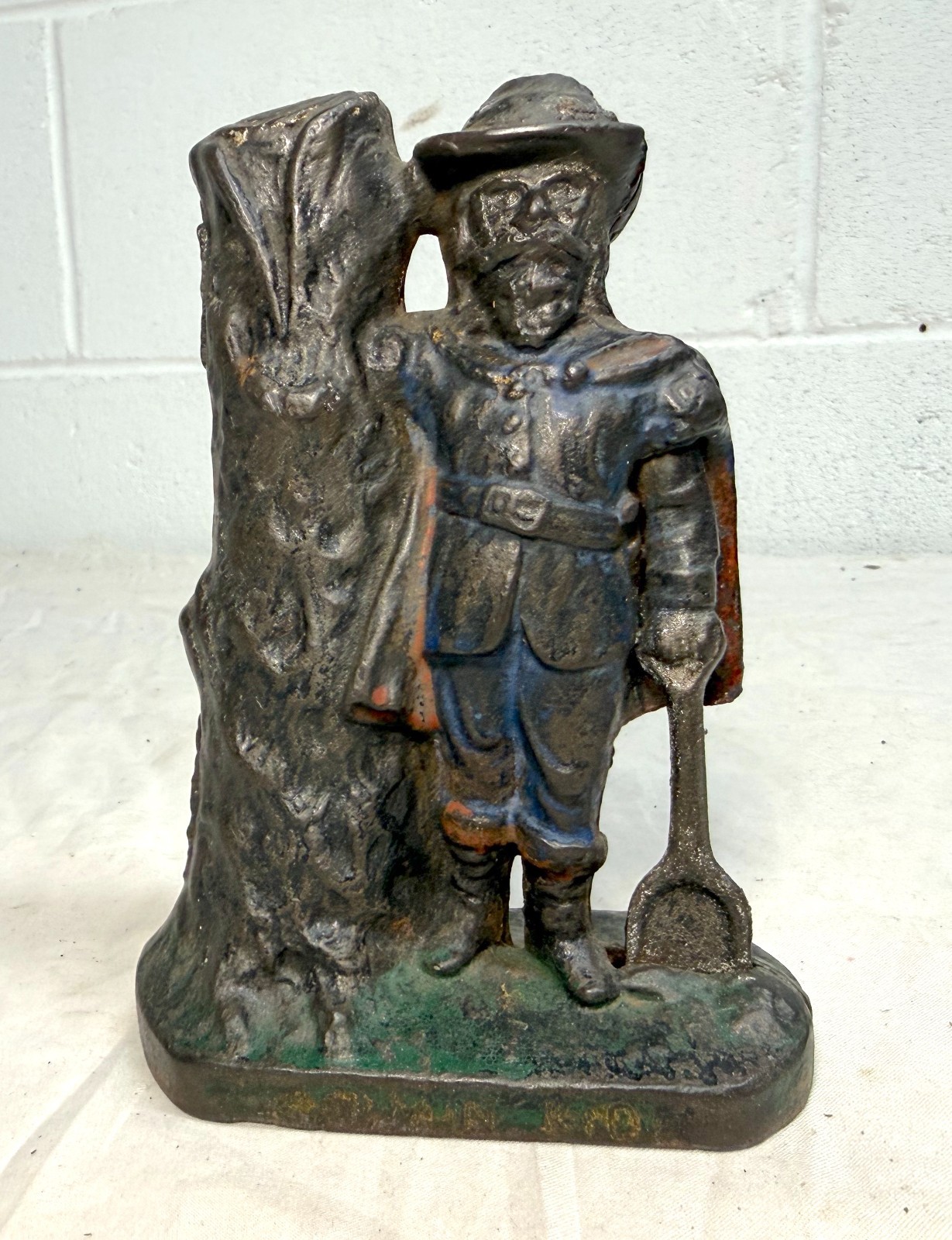 Rare Antique 1901 Cast Iron Captain Kidd Ives, Blodgett & Clapp Still Coin Bank Rare Antique 1901 Cast Iron Captain Kidd Ives, Blodgett & Clapp Still Coin Bank
