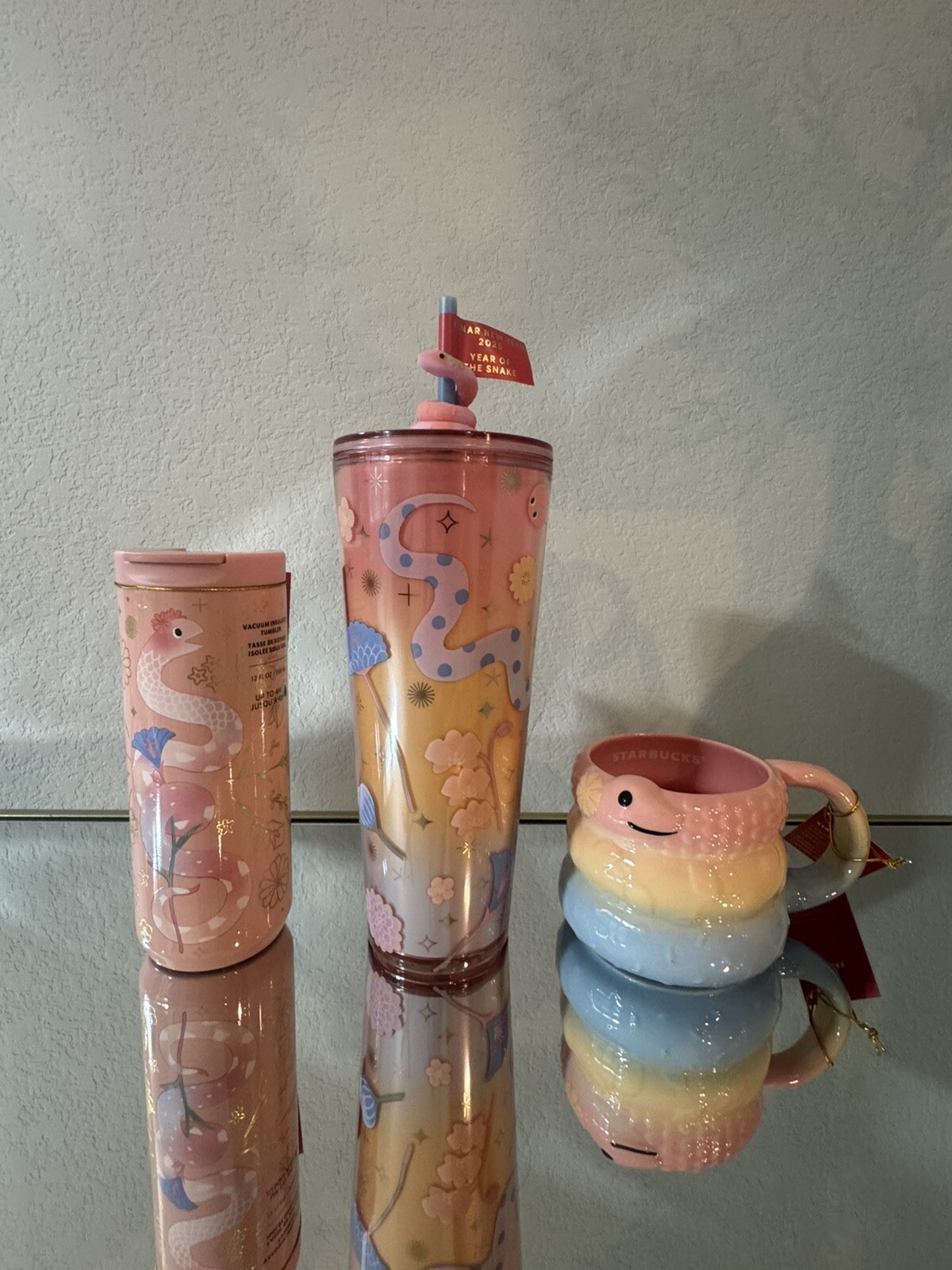 NEW 2025 Starbucks Lunar New Year of the Snake Collection NEW 2025 Starbucks Lunar New Year of the Snake Collection