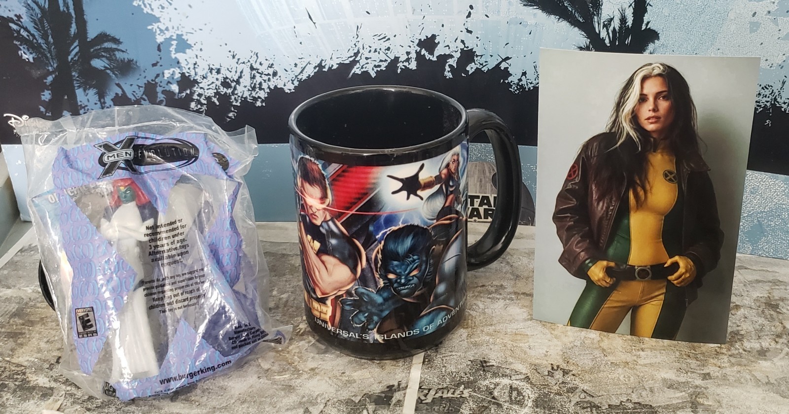 Universal's Islands Of Adventure X-Men Mug 4x6 Inde Navarratte Photo Mystique Universal's Islands Of Adventure X-Men Mug 4x6 Inde Navarratte Photo Mystique