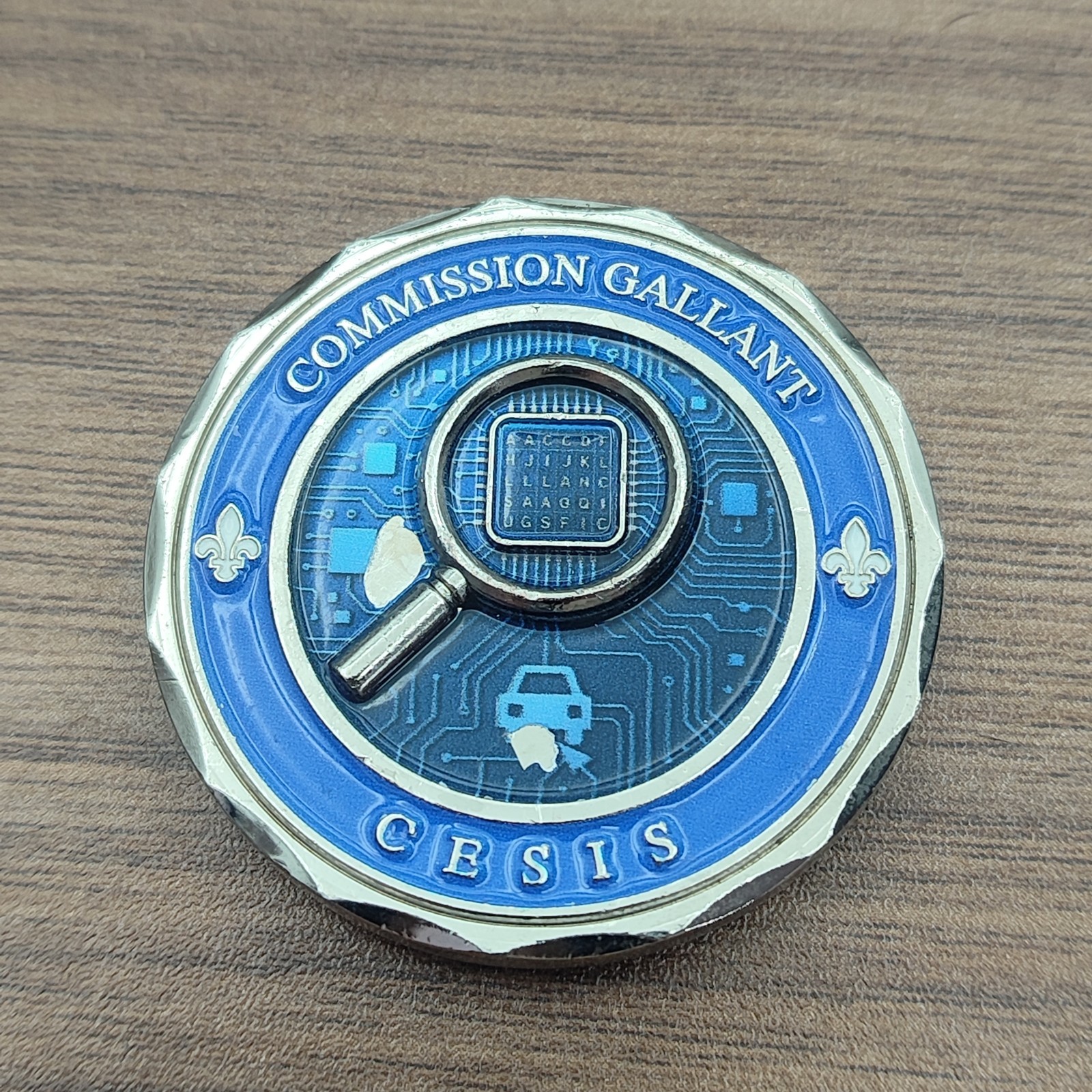 Commission Gallant CESIS Challenge Coin