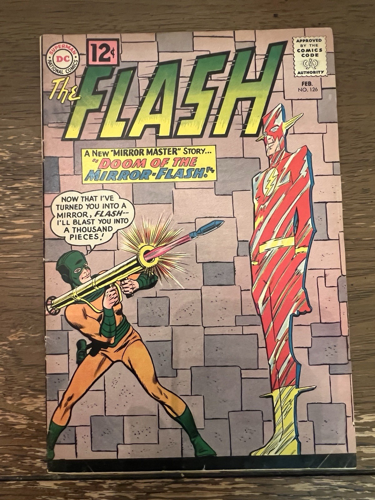 The Flash #126 (DC Comics February 1962) The Flash #126 (DC Comics February 1962)