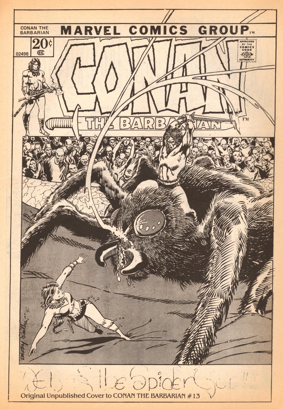 4-ISSUE LOT CONAN SAGA MAGAZINE #4-7 (1987) BARRY WINDSOR-SMITH NEW COVER ART