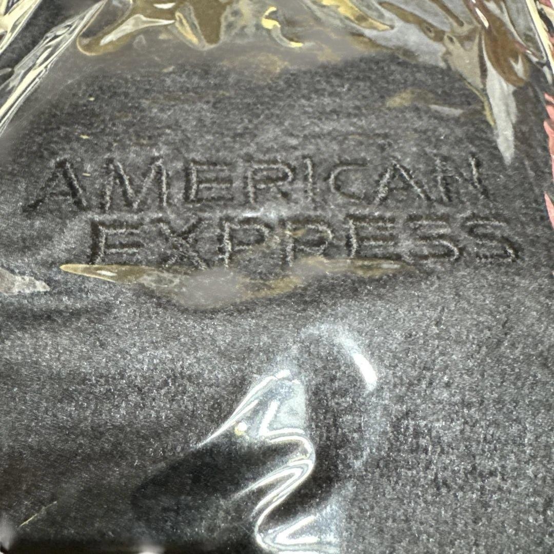 AMERICAN EXPRESS BLACK BLANKET NOVELTY #f99e76