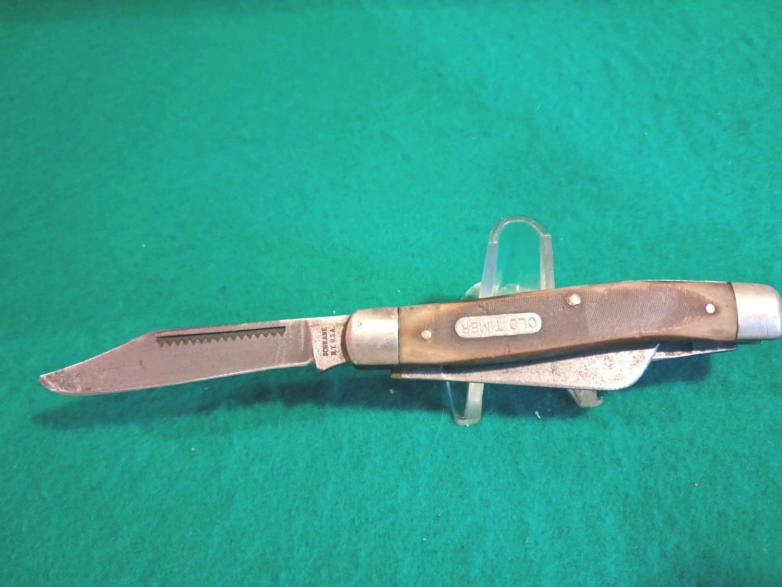 Vintage Schrade Old Time 80T N.Y.USA 3 blade Pocket Knife