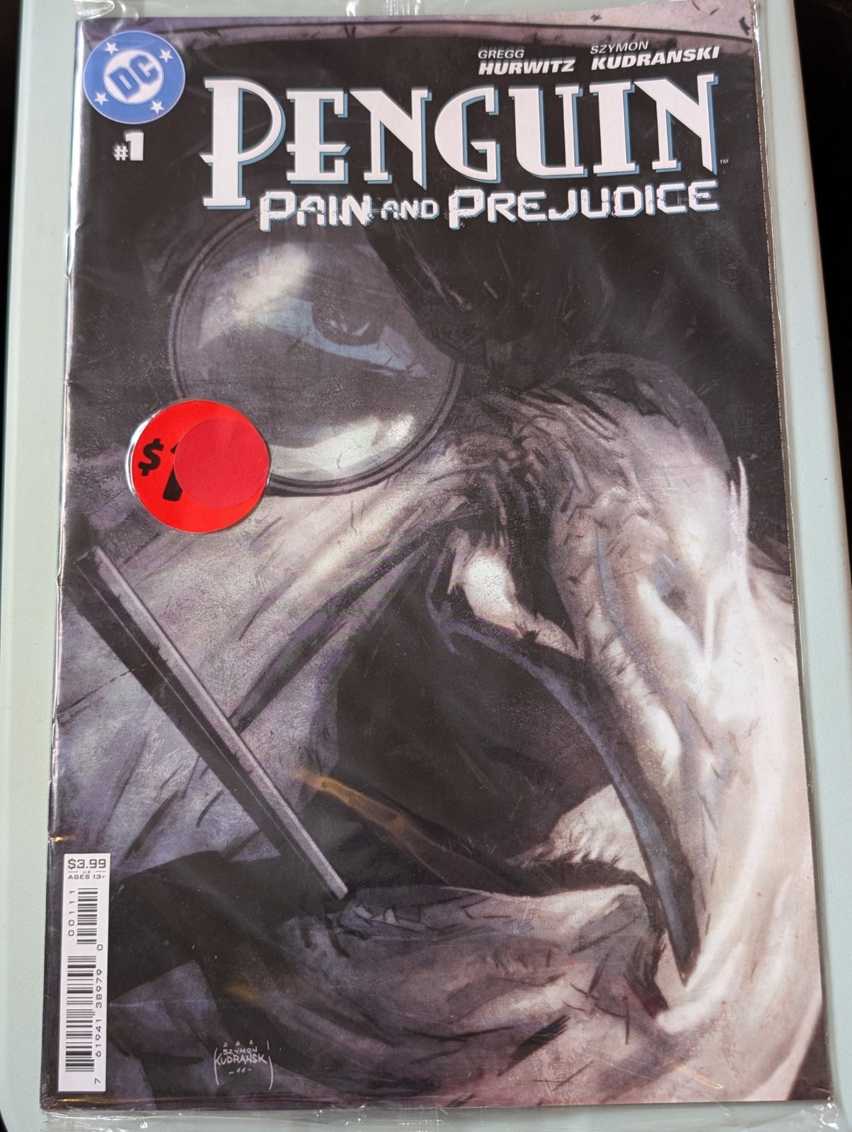 DC Comics Penguin: Pain and Prejudice #1 - Hurwitz & Kudranski DC Comics Penguin: Pain and Prejudice #1 - Hurwitz & Kudranski