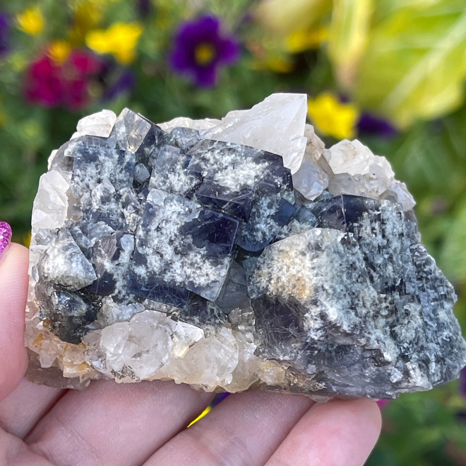 Fluorite Milky Way Pocket, Diana Maria Mine 161grams Fluorite Milky Way Pocket, Diana Maria Mine 161grams