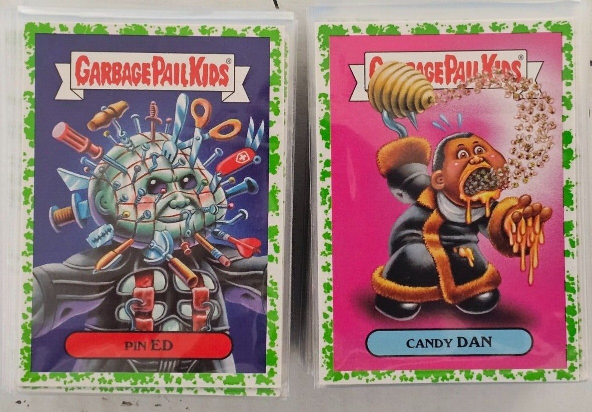 GPK 2018 oh the horror-ible, pick a card, Puke Green border