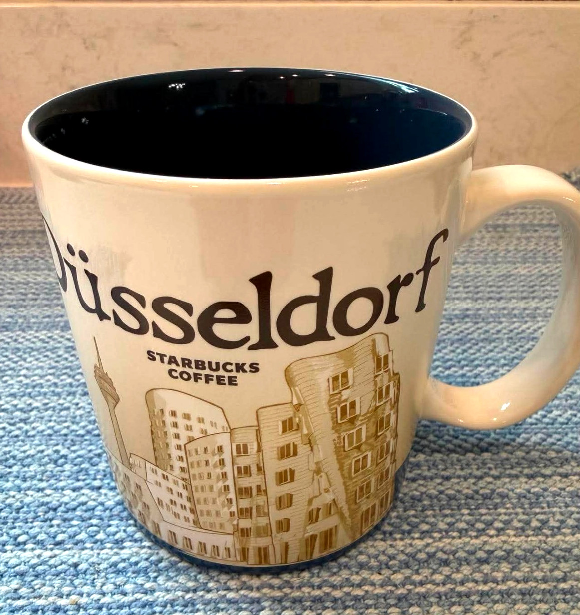 STARBUCKS ® DUSSELDORF GERMANY 2012 CITY MUG 16 oz, NWOB, SHIPS FROM FL