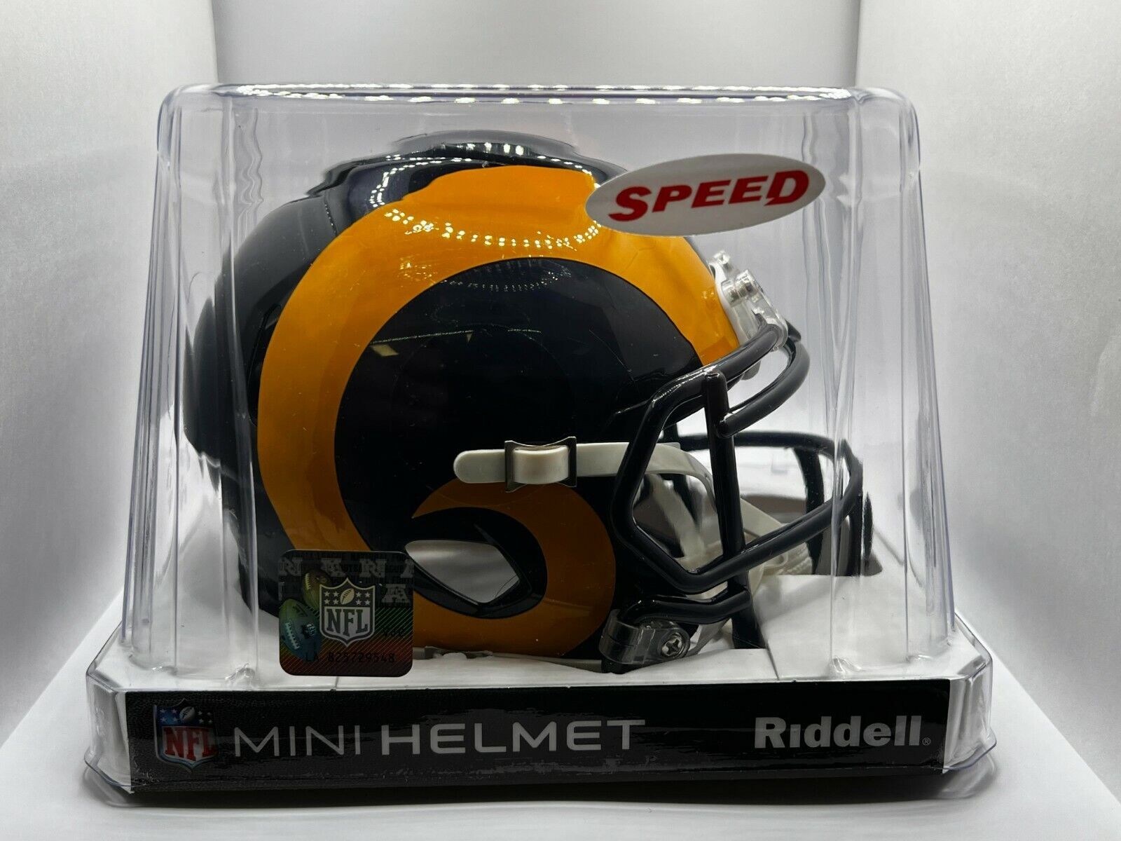 St. Louis Rams 81-99 1981-1999 Riddell Throwback Speed Mini Helmet St. Louis Rams 81-99 1981-1999 Riddell Throwback Speed Mini Helmet