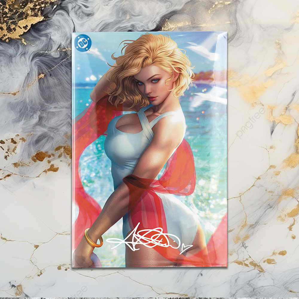 [SIGNED] DC’s G’nort’s Illustrated #1 Powergirl Virgin Exclusive Variant