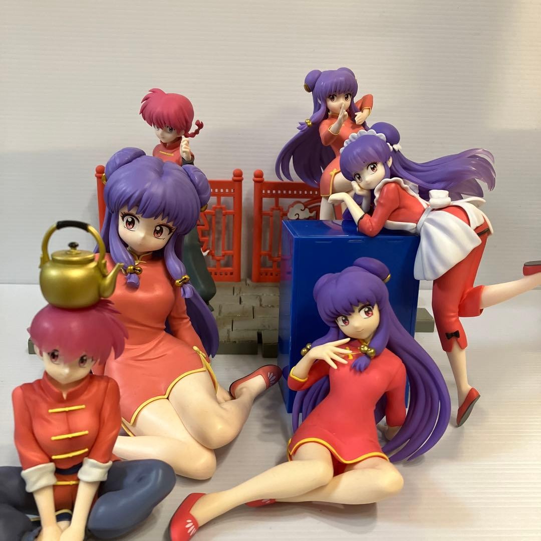Ranma Figure Collection Shampoo Anime Authentic Collectible Preowned Rare