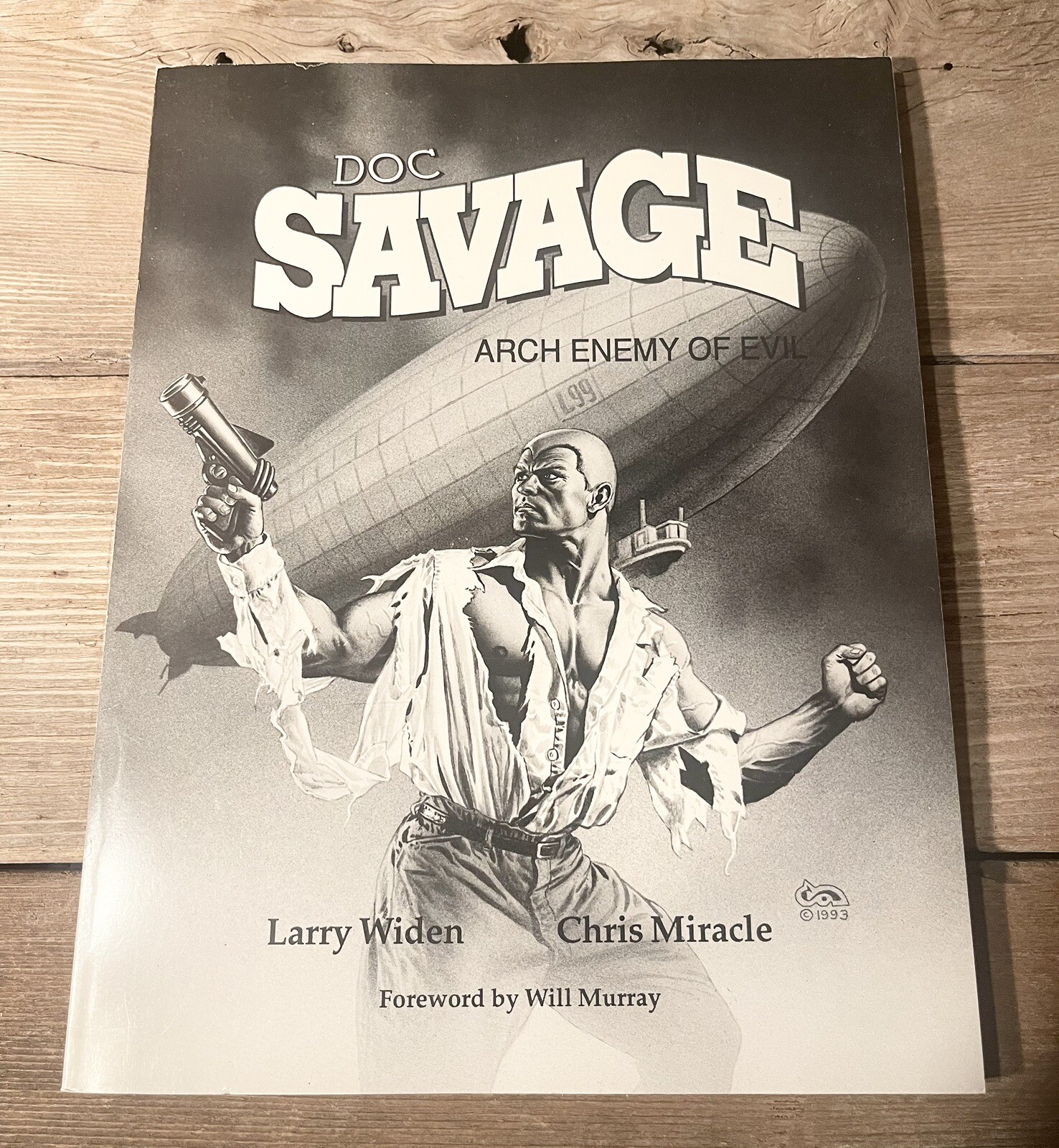 Doc Savage  Arch Enemy Of Evil - By Widen & Murray  1999 6 TH Printing Vintage