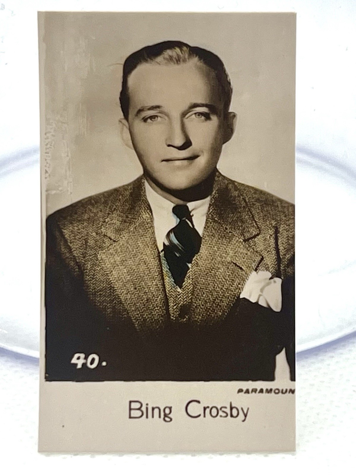 1935 Bridgewater Film Stars 4th Series Bing Crosby #40 1935 Bridgewater Film Stars 4th Series Bing Crosby #40
