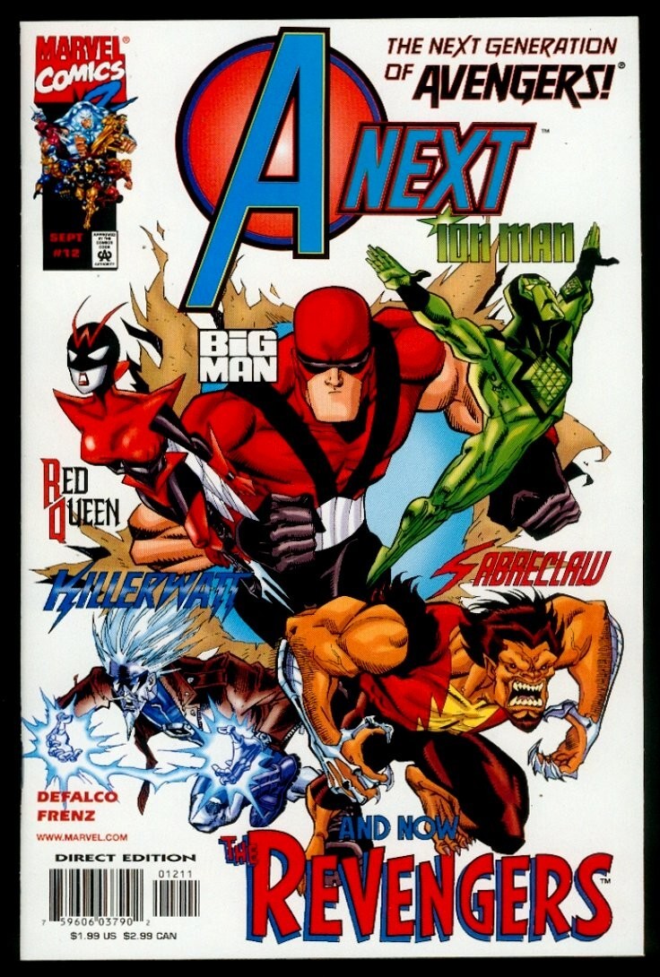 Marvel Comics A NEXT #12 The Revengers NM/M 9.8