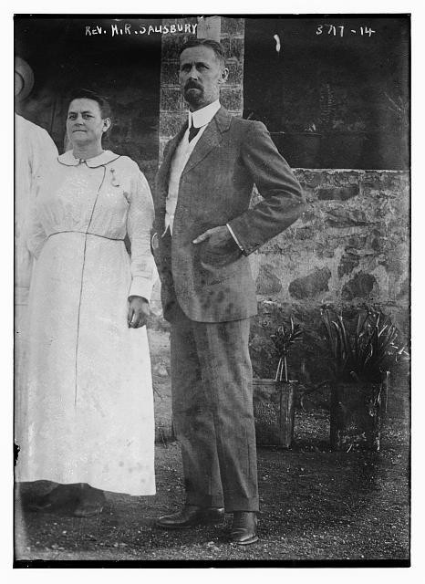 Photo:Rev H.R. Salisbury Portrait Man Woman c1910s Bain News Service