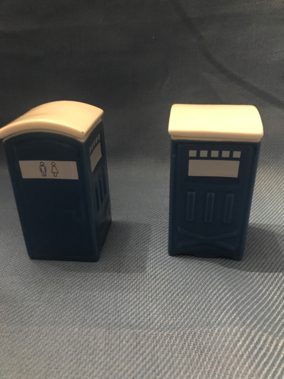 Porta Potty Shot Glasses Set of 2 By Funwares - Brand New 
