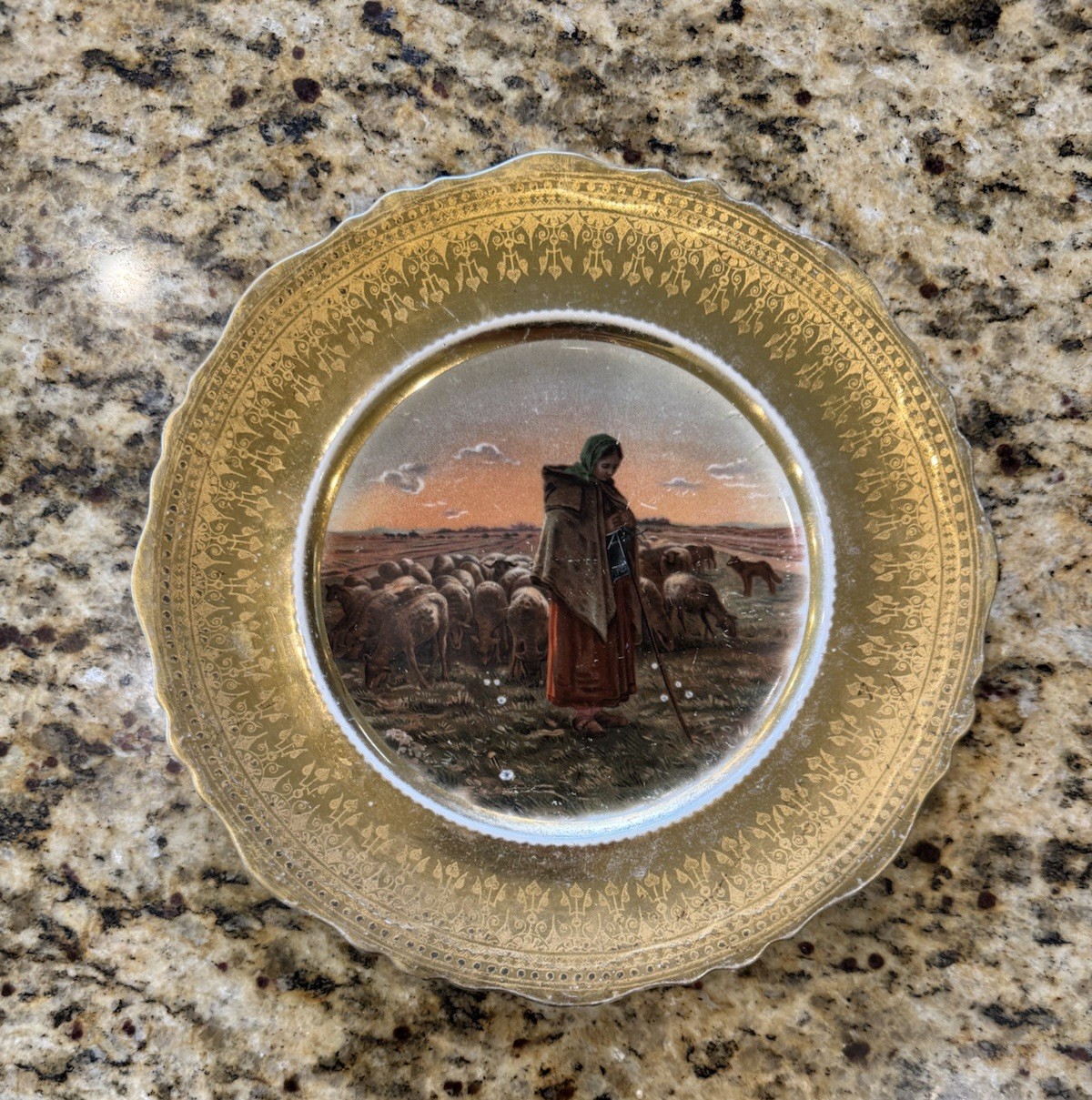 Mountain Royal Arch Chapter No 189 Porcelain Plate Altoona