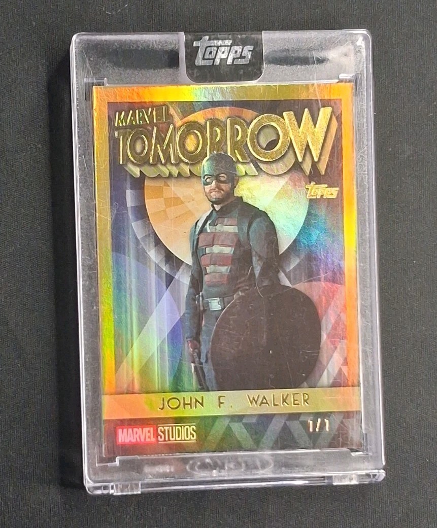 2025 Topps Marvel Tomorrow - John F. Walker U.S. Agent Thunderbolts 1/1 #1 MT-11 2025 Topps Marvel Tomorrow - John F. Walker U.S. Agent Thunderbolts 1/1 #1 MT-11