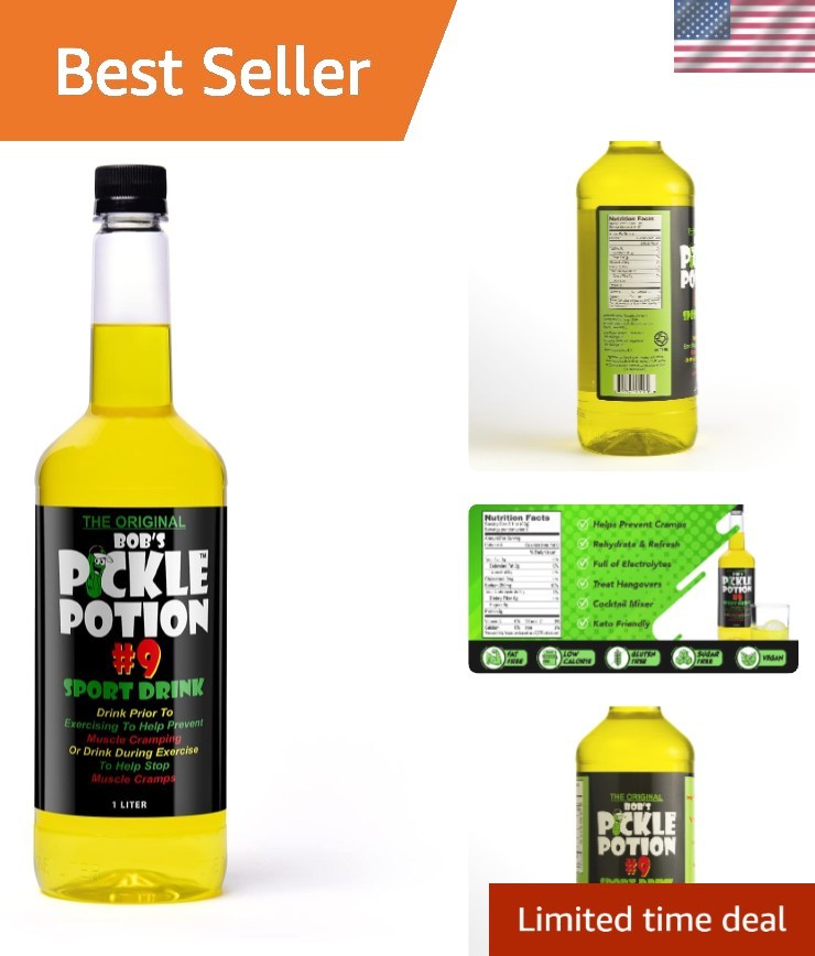 Bob's Pickle Potion Dill Juice - Sports Drink Liter