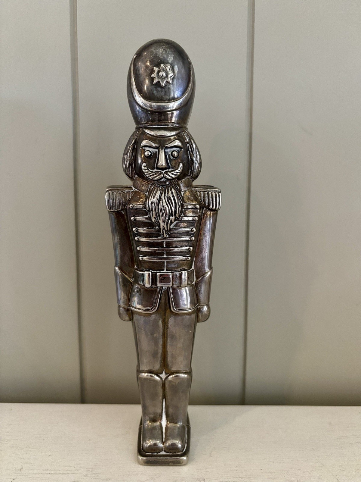 Vintage 1993 GODINGER Silver Plated Toy Solder NUTCRACKER 8\ Vintage 1993 GODINGER Silver Plated Toy Solder NUTCRACKER 8\
