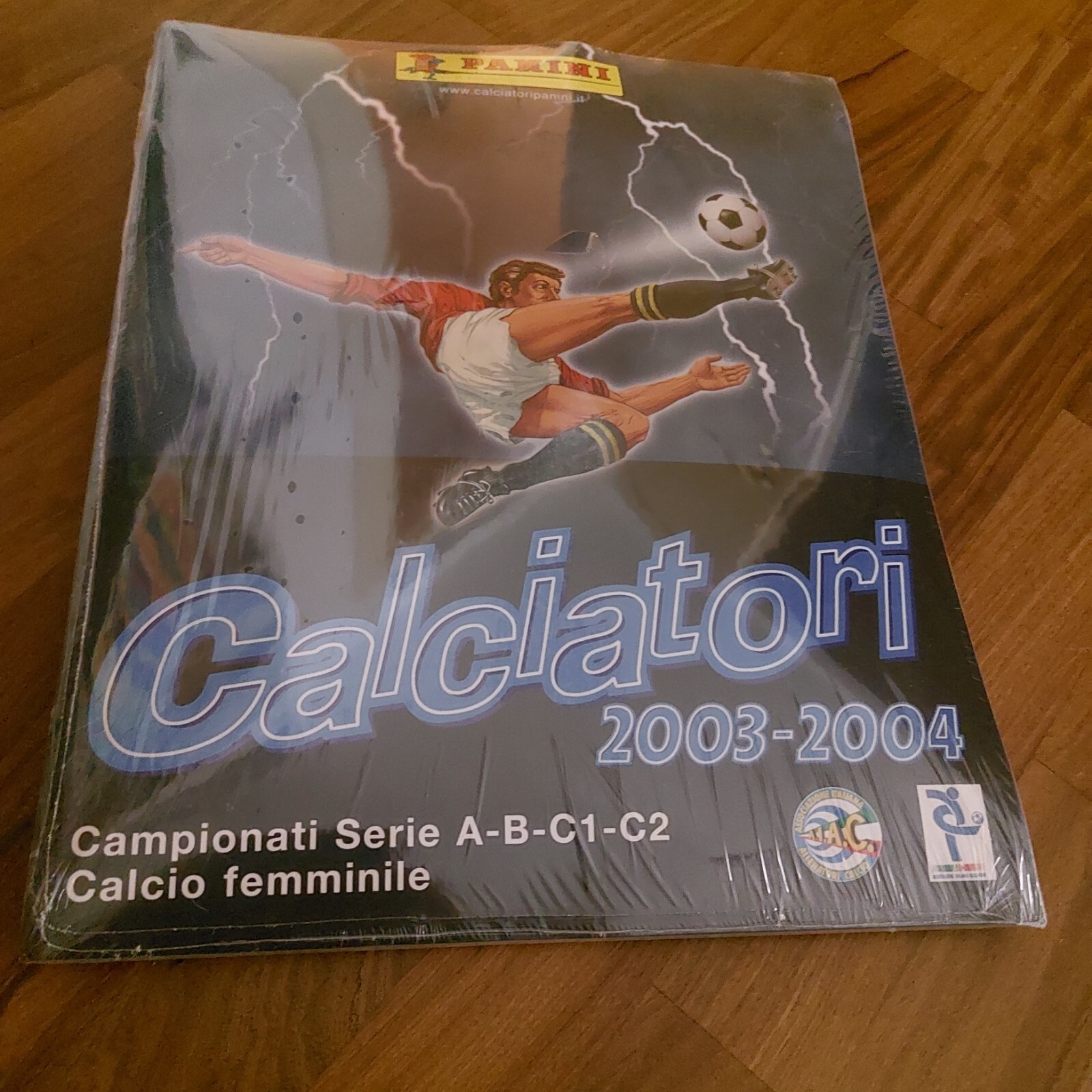 2003-04 FOOTBALLERS ALBUM SEALED PANINI PERFECT COMPLETE WITH EVERYTHING