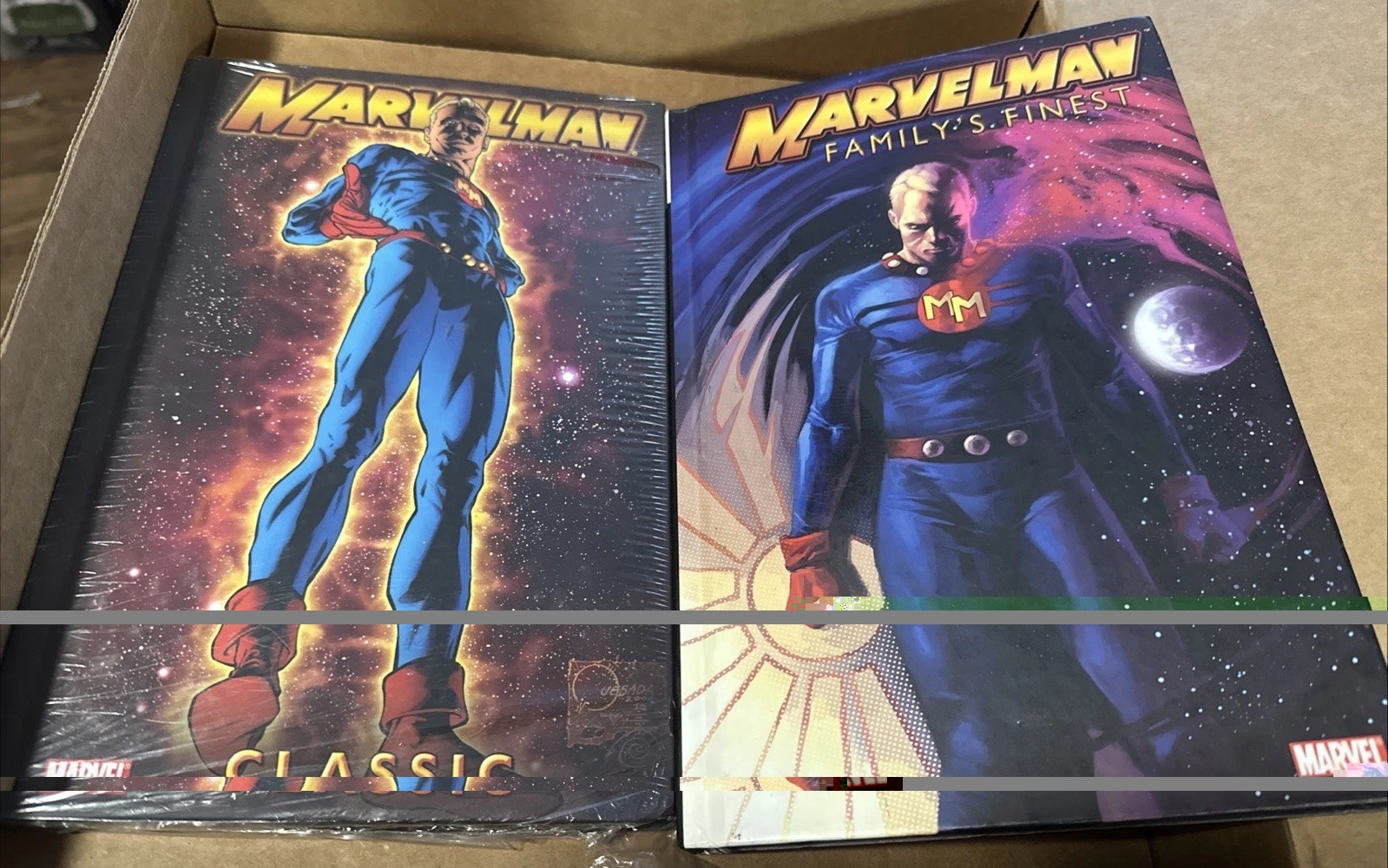 Marvelman Family\'s Finest And Classic Hardcovers LOT Marvel Comics Graphic Novel