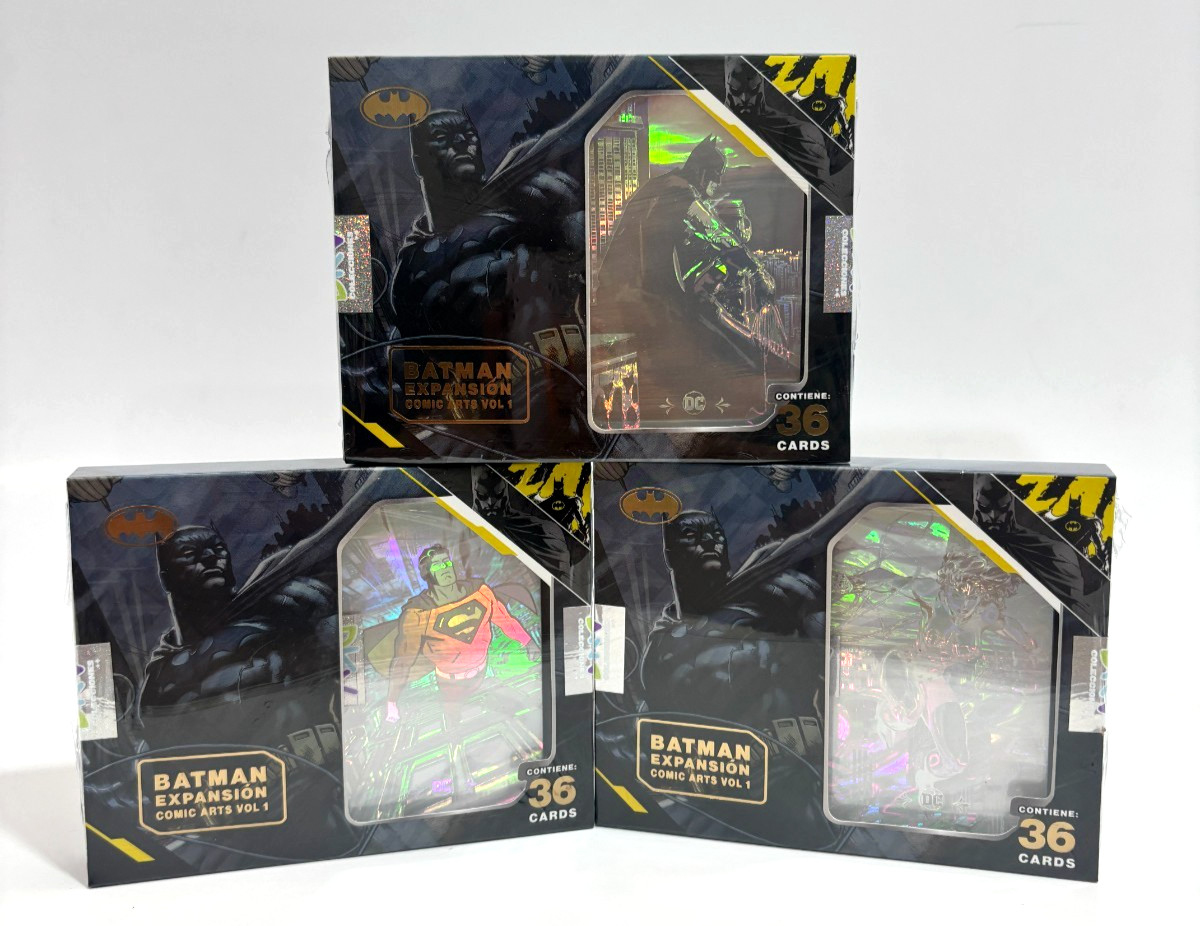 3 BOXES - BATMAN EXPANSION Comic Art DKV Limited Edition Peru