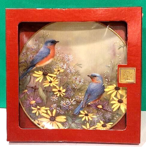LENOX 2003 SUMMER PLATE - Four Seasons Annual Catherine McClung USA - NEW in BOX