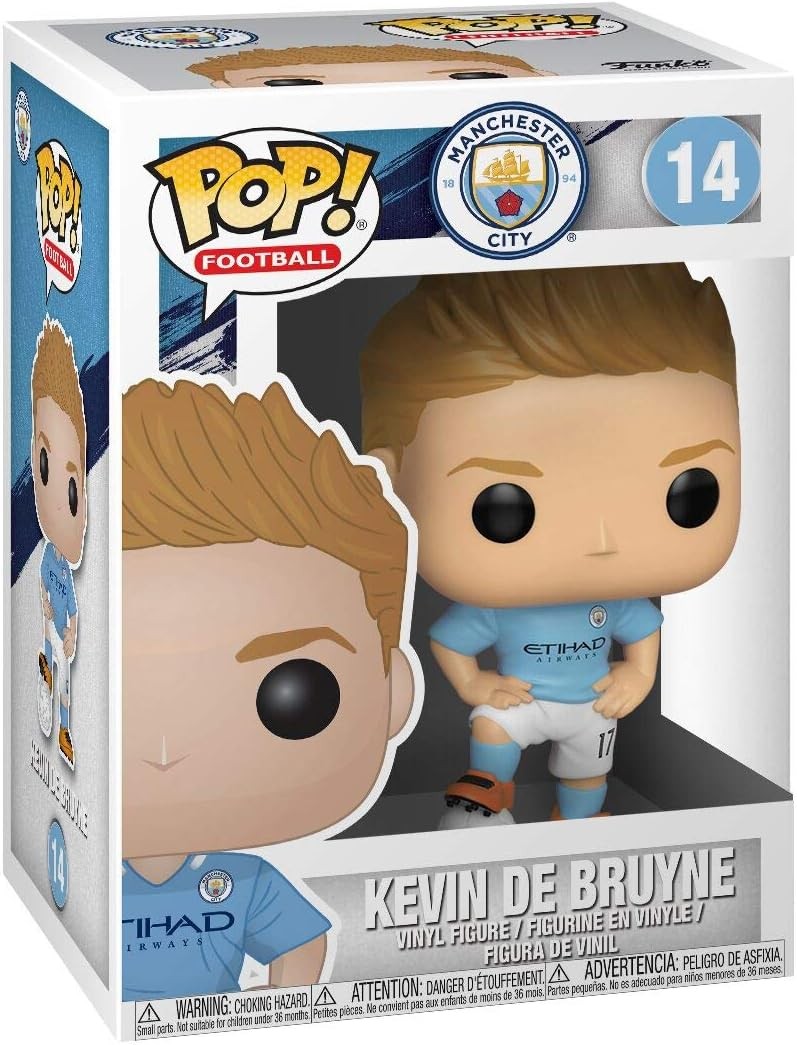KEVIN DE BRUYNE - MANCHESTER CITY - FUNKO POP - *DAMAGED BOX* 29214 KEVIN DE BRUYNE - MANCHESTER CITY - FUNKO POP - *DAMAGED BOX* 29214