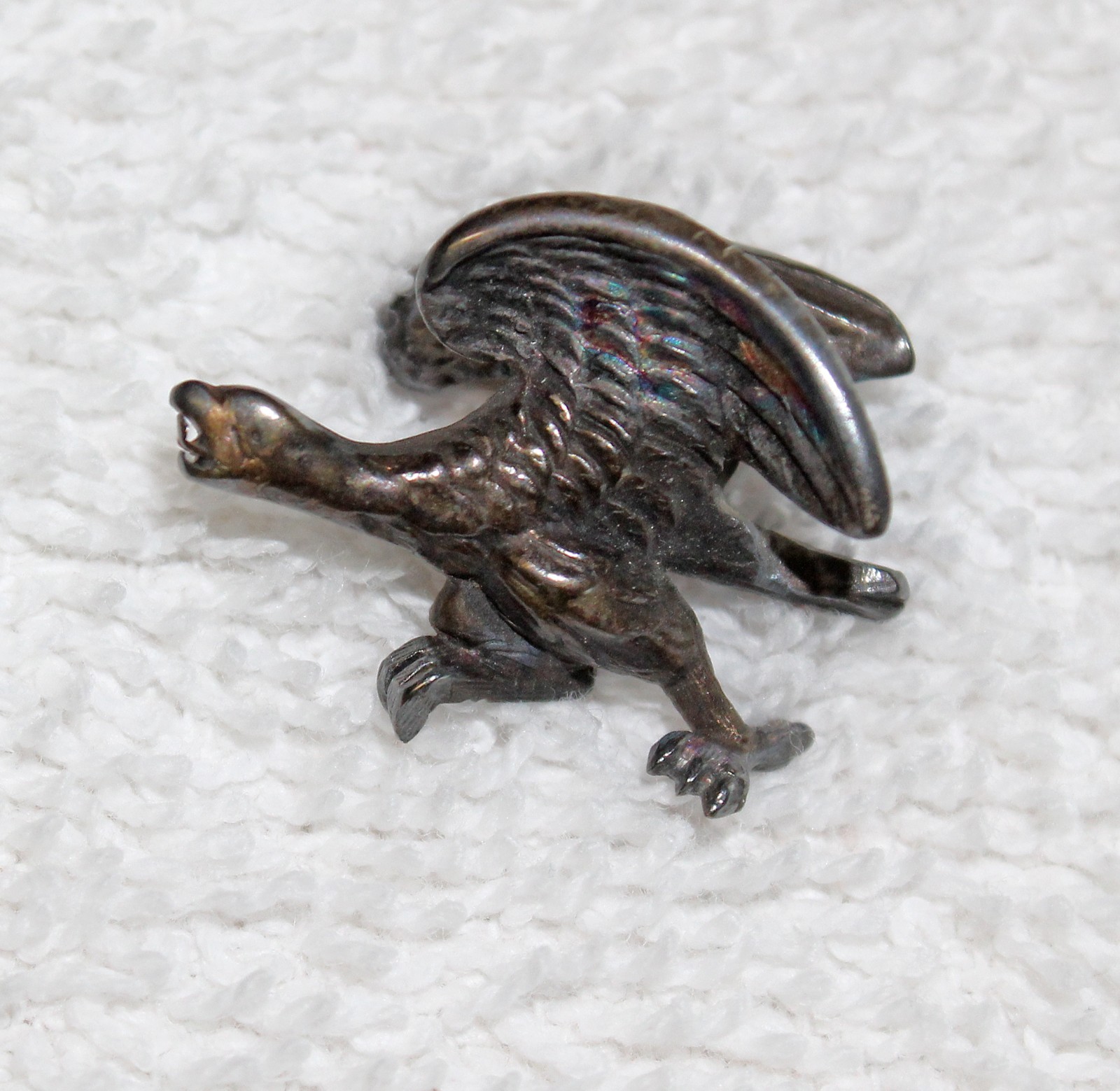 Vintage Miniature Metal Eagle