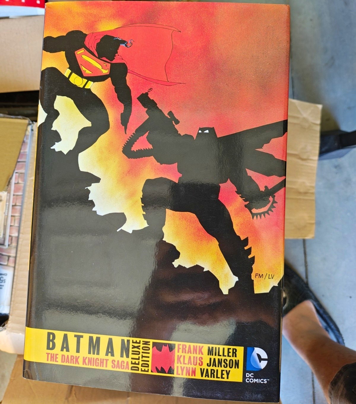 DC Comics Batman The Dark Knight Saga Deluxe Edition Lot