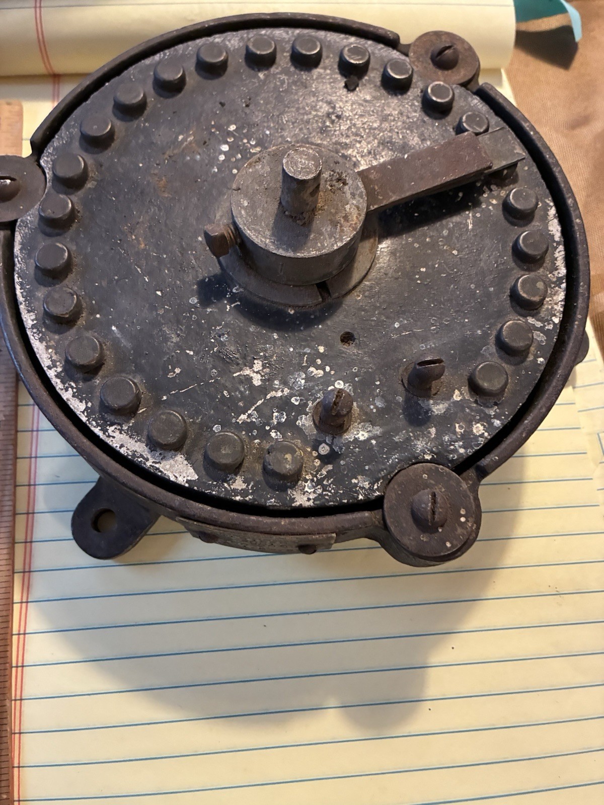 VINTAGE General Electric G.E Antique Field Rheostat - PART LOOK w METAL LABEL VINTAGE General Electric G.E Antique Field Rheostat - PART LOOK w METAL LABEL